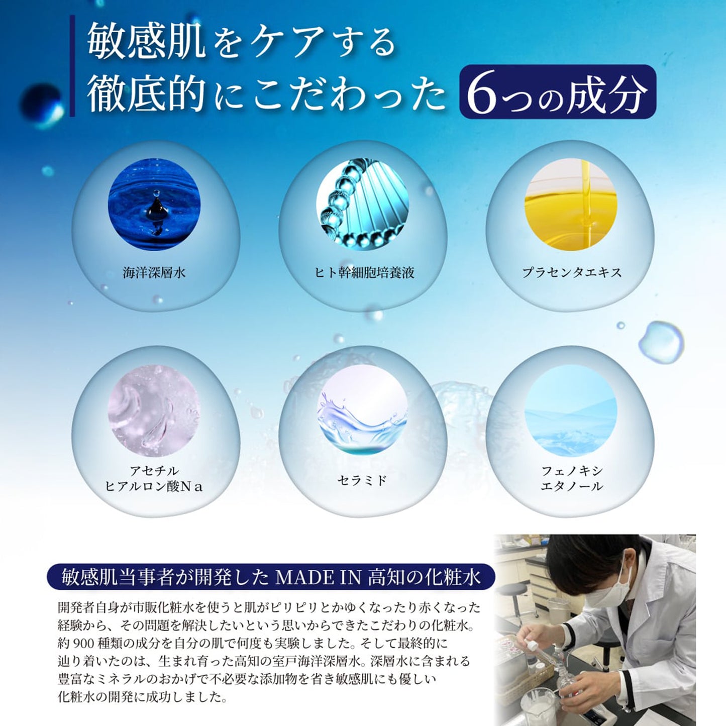 高知の化粧水「FIRST PRO」 モイストローション